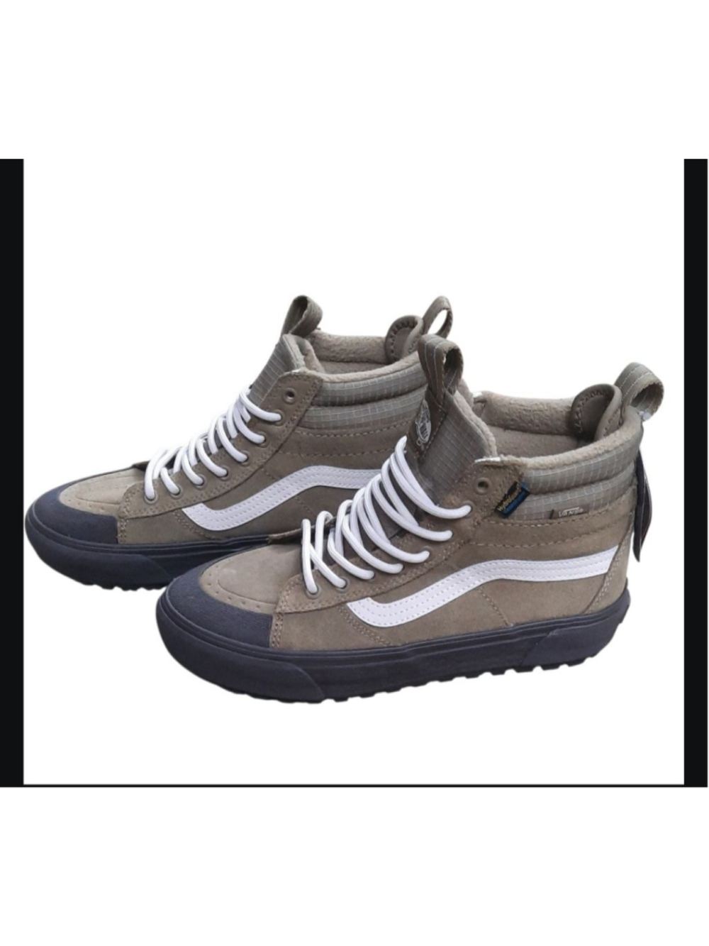 Vans Sk8- Waterproof MTE High Olive Drab Green. Mens size 8/ Womens Size 8.5
